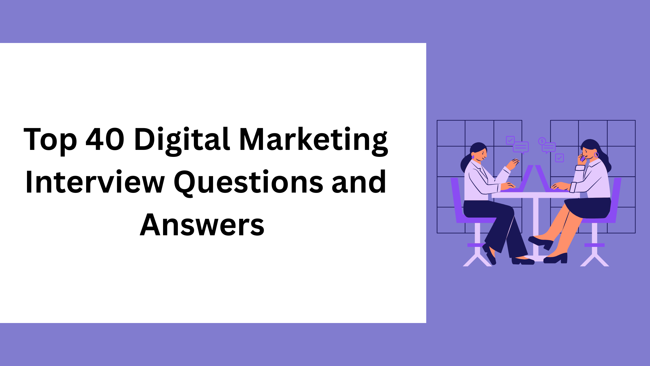 top 40 digital marketing interview questions and answers